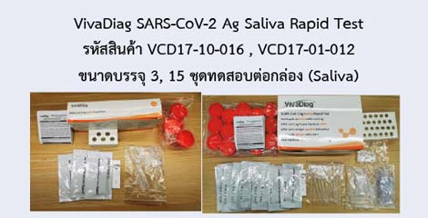 VivaDiag SARS-CoV-2 Ag Saliva Rapid Test